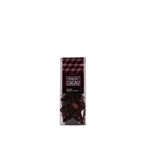 Raspberry and Almond Crunchies 60% cocoa 70g