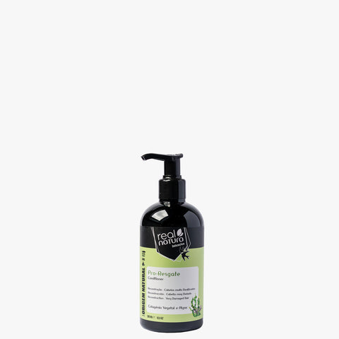 conditioner dans flacon rond en plastique avec pompe