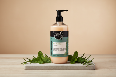 Anti-Schuppen-Shampoo mit Minze und Bio Rosmarin 500 ml