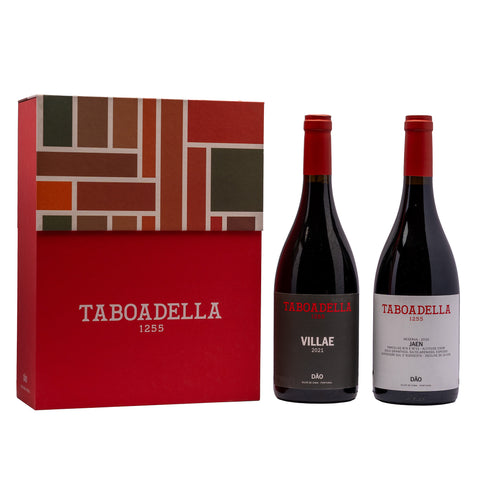 Taboadella Gift Box - Jaen Reserva Red 2020 + Villae Red 2021