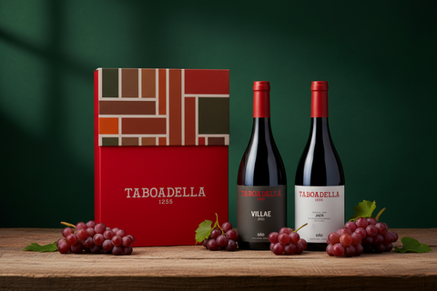 Coffret Taboadella - Jaen Reserva Rouge 2020 + Villae Rouge 2021